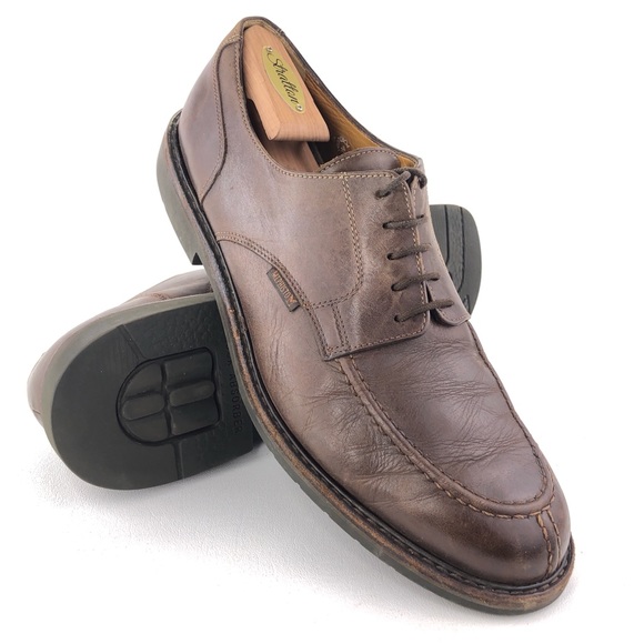 Mephisto Brown Leather Oxfords Mens 2 